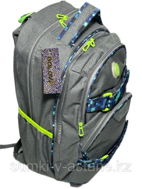 Школьный рюкзак для девочек "GOLOVE", в средние и старшие классы. Высота 47 см, ширина 31 см, глубина 19 см. - фото 2 - id-p116310867