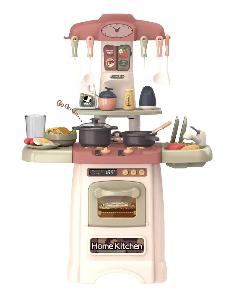 Детская игровая кухня Mini Chef, бежевая 29 предметов Funky Toys