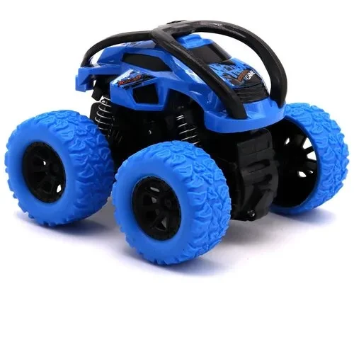 Машинка фрикционная 4x4 "Перевёртыш" синяя Funky Toys