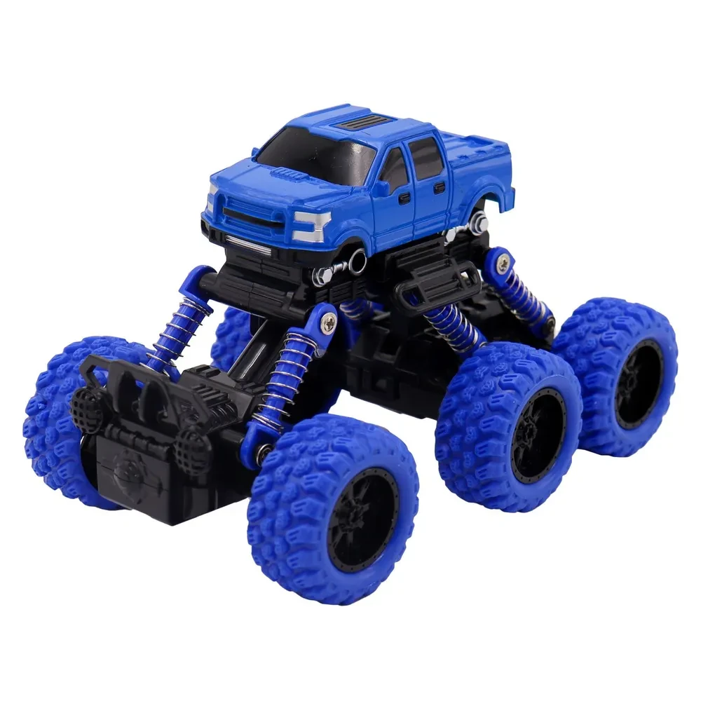 Инерционная машинка "Внедорожник" 6х6 синяя Funky Toys