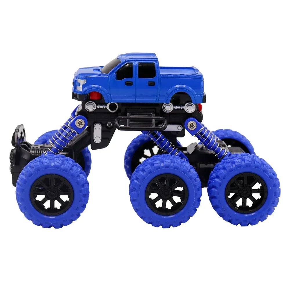Инерционная машинка "Внедорожник" 6х6 синяя Funky Toys