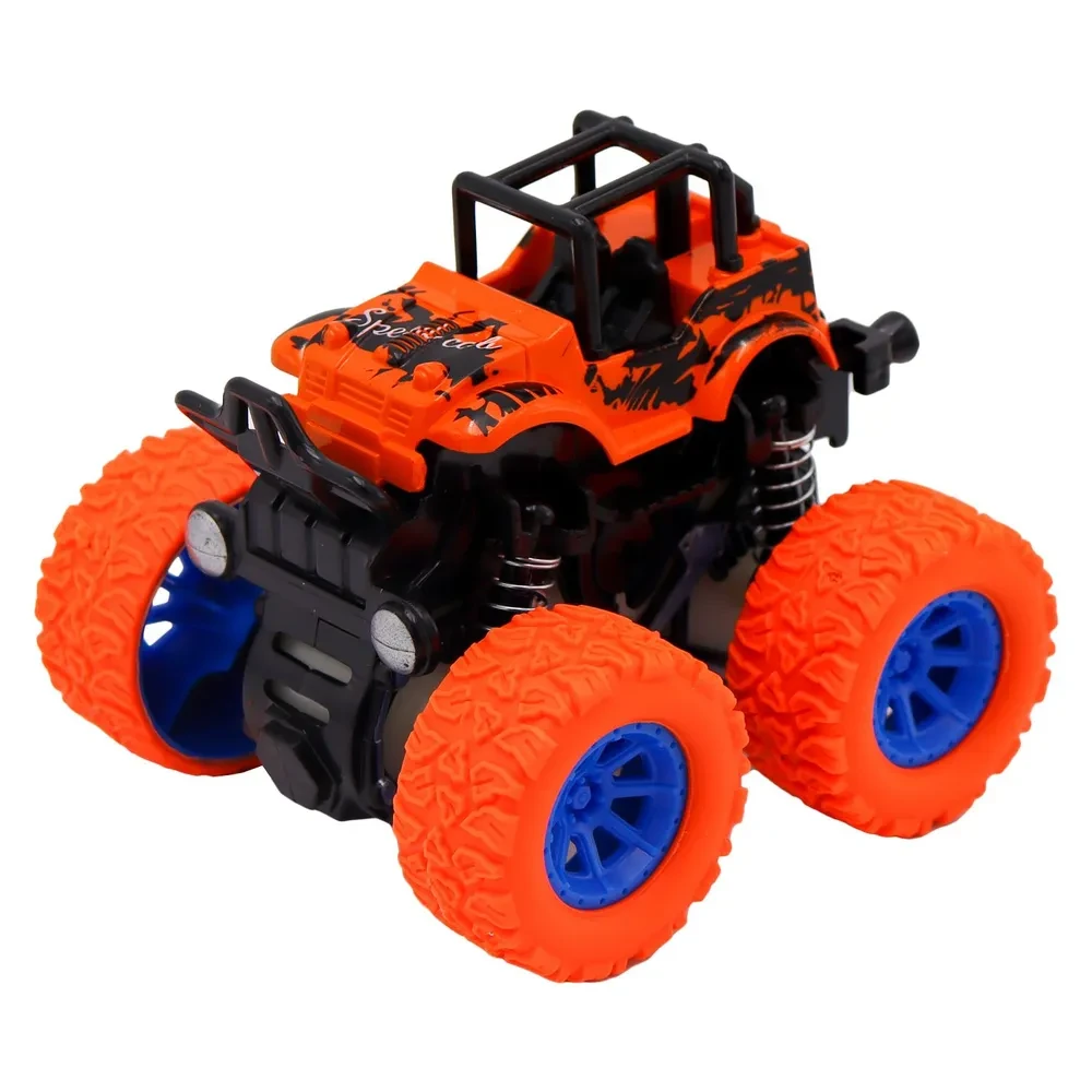Машинка фрикционная 4х4 "Камуфляж" оранжевая Funky Toys