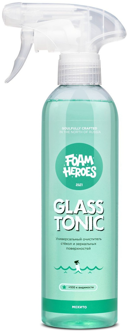 Foam Heroes Glass Tonic универсальный очиститель стекол 500 мл - фото 1 - id-p116312315