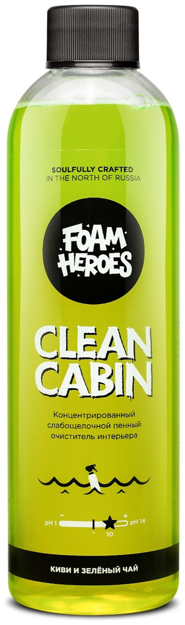 Foam Heroes Clean Cabin слабощелочной состав для химчистки салона, 500 мл - фото 1 - id-p116312328