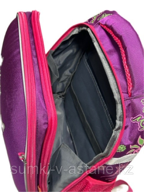 Школьный рюкзак для девочек в начальные классы "MIGINI" (высота 37 см, ширина 28 см, глубина 17 см) - фото 4 - id-p79661530