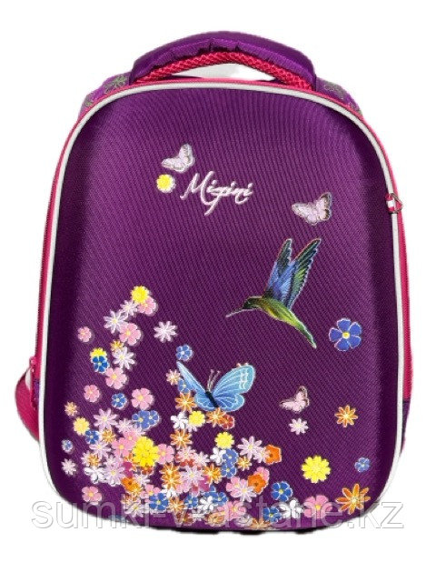 Школьный рюкзак для девочек в начальные классы "MIGINI" (высота 37 см, ширина 28 см, глубина 17 см) - фото 6 - id-p79661530