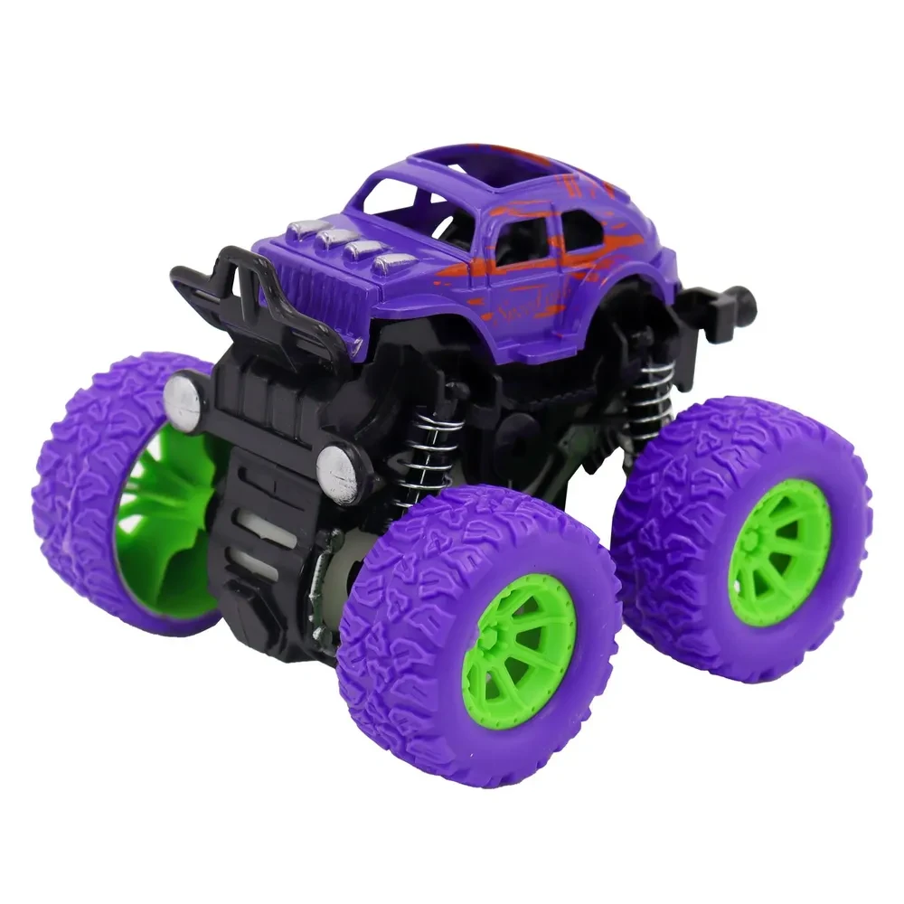 Машинка фрикционная 4х4 "Камуфляж" фиолетовая Funky Toys