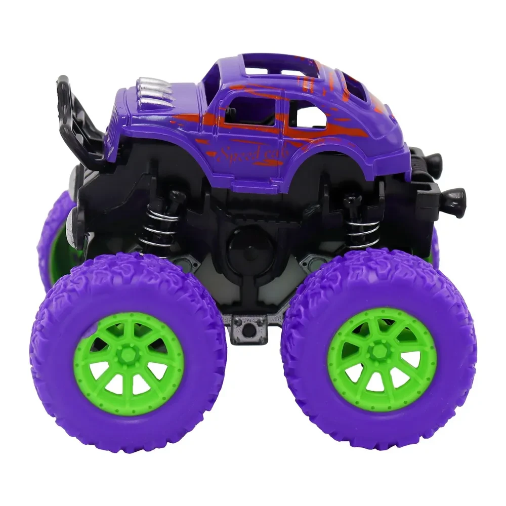 Машинка фрикционная 4х4 "Камуфляж" фиолетовая Funky Toys