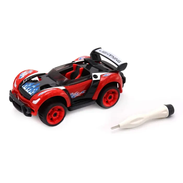 Машинка металлическая красного цвета 13 см Funky Toys