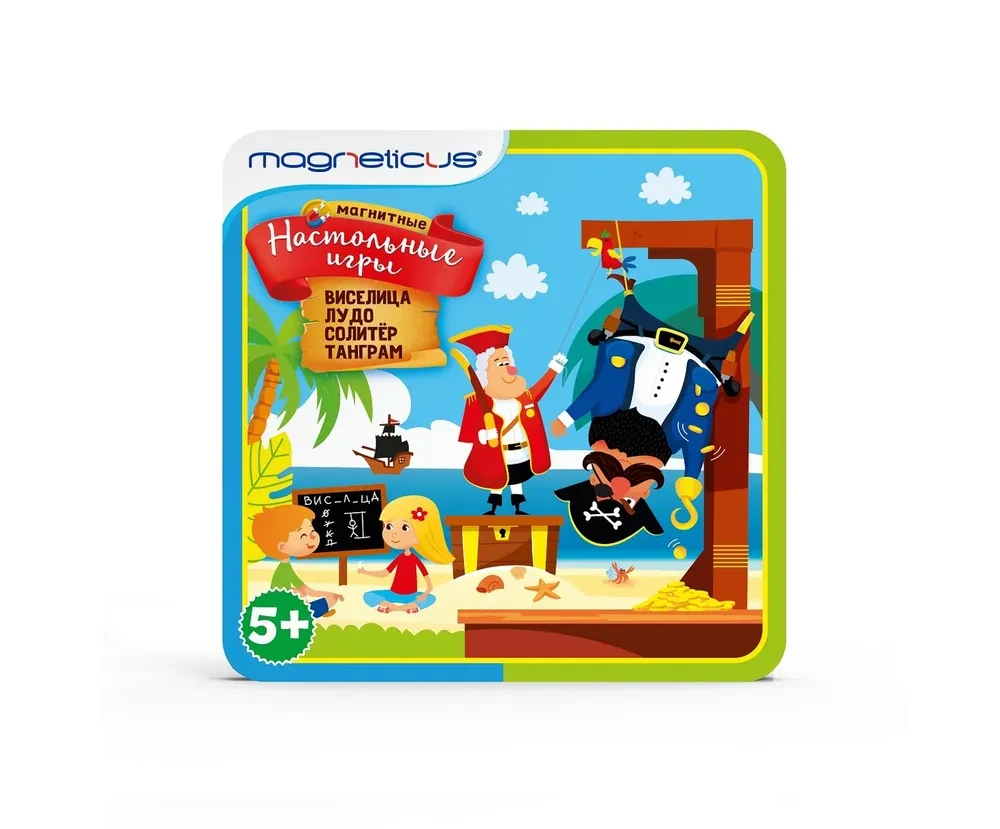 Магнитные настольные игры 4-в-1 MAGNETICUS