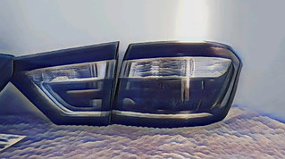 Задние фонари "Black Design" для Lada Vesta