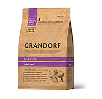 Grandorf Dog Adult Maxi Breeds Lamb &Turkey cухой корм для собак крупных пород, 3 кг