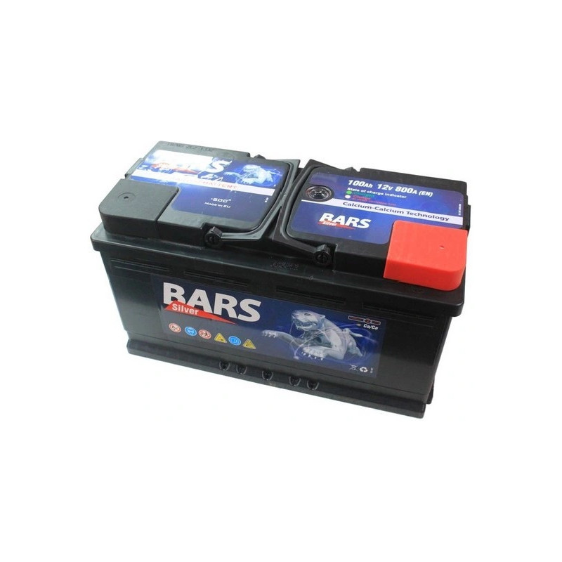 Аккумулятор Bars Euro 100Ah 800А+/- - фото 2 - id-p116303745