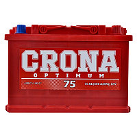 Аккумулятор Crona 75Ah АПЗ -/+