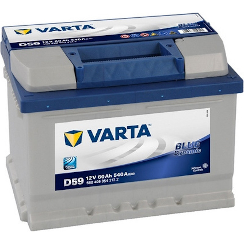 Аккумулятор Varta 560409 60Ah -/+ - фото 1 - id-p116303814