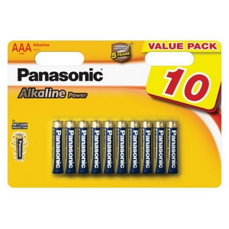 Батарейка щелочная Panasonic Alkaline Power AAA/10B - фото 1 - id-p116303890