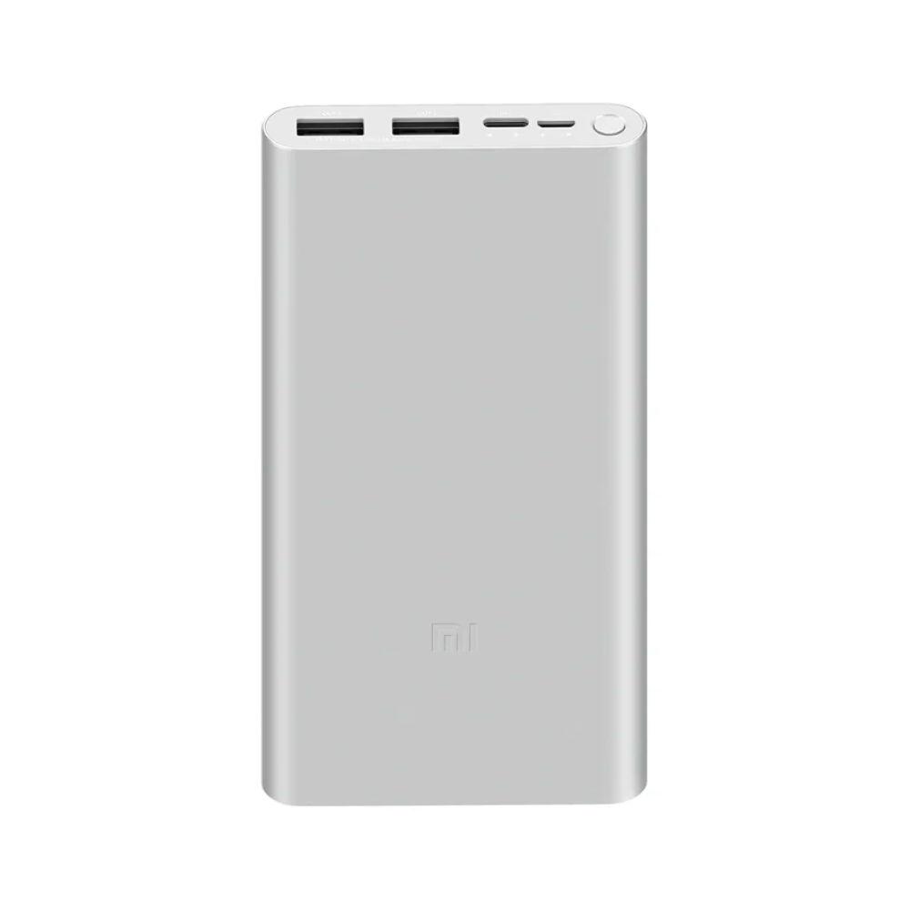 Power bank Xiaomi Mi 3 PLM13ZM 10000mAh Серебристый - фото 1 - id-p116303908