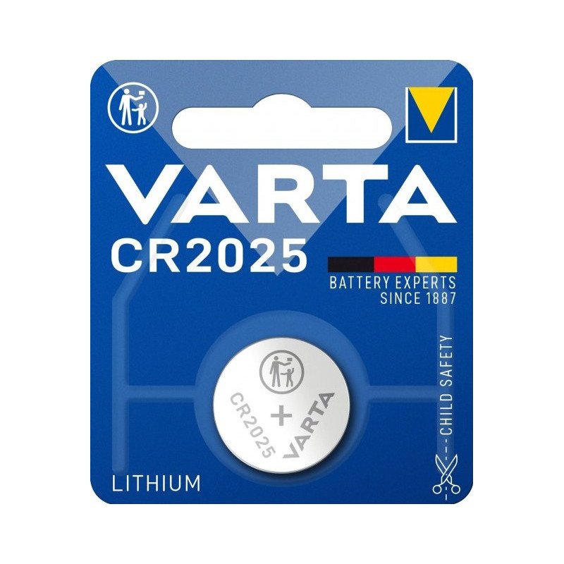 Батарейка Varta CR2025 3V 1шт - фото 1 - id-p116303979