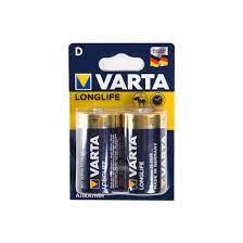 Батарейка Varta D LR20 Longlife 1.5V 2шт - фото 1 - id-p116303981