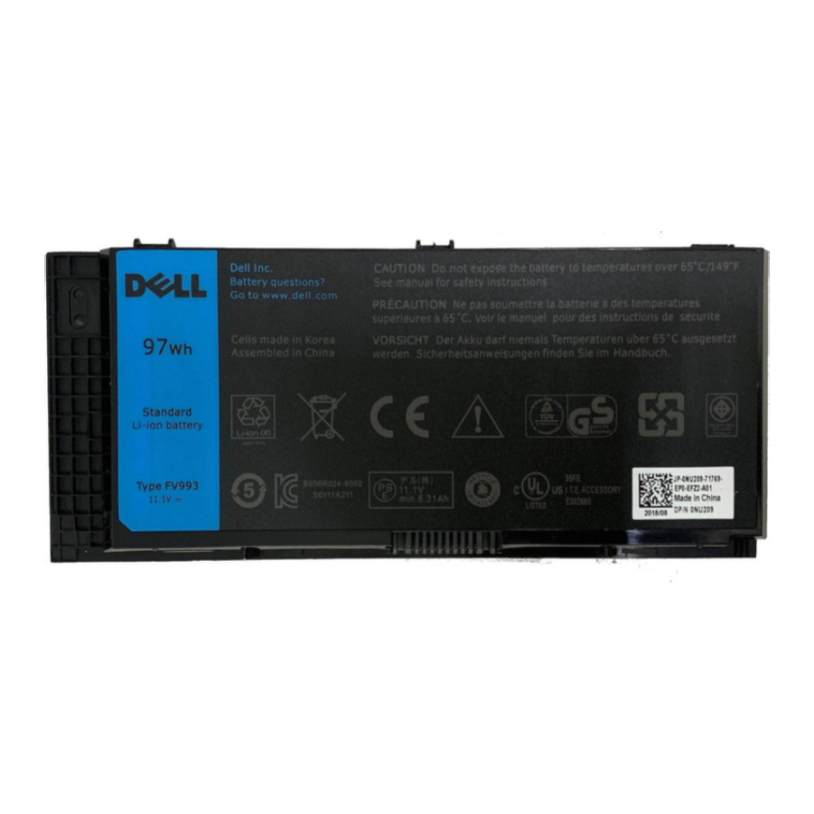 Аккумулятор Dell FV993 - фото 1 - id-p116304947