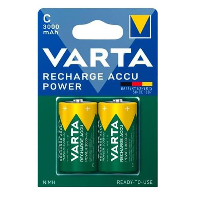 Батарейка Varta Power Play Baby 1,2V-HR14 2шт - фото 1 - id-p116305346
