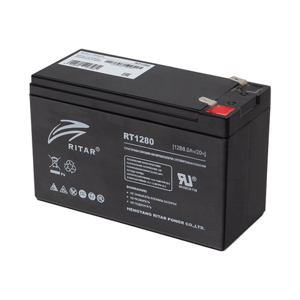 Аккумуляторная батарея Ritar RT1280 12В 8Ач - фото 2 - id-p116305435