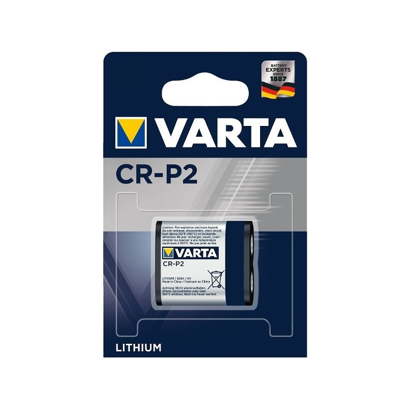 Батарейка Varta CR-P2-6V 1шт - фото 1 - id-p116304570