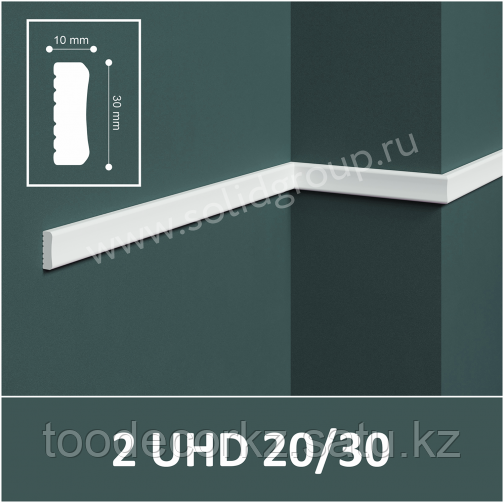 20/30 2 UHD (165A) Молдинг настенно-потолочный из полимера ультравысокой плотности - фото 1 - id-p115777111