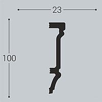 М13 Молдинг XPS (100x23) (16 шт, 11шт) Bello Deco