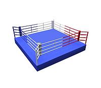 Бокс рингі 5 х 5 м тұғырмен 6 х 6 х 0,5 м