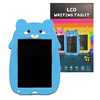 Детский портативный планшет для рисования Мишка со стилусом 9.0 дюймов
