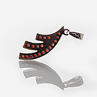 Кулон из серебра с природным богемским гранатом, фото 5