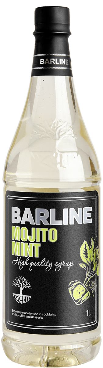 Сироп Barline "Mojito mint" Мохито ментол, 1 литр - фото 1 - id-p116345539