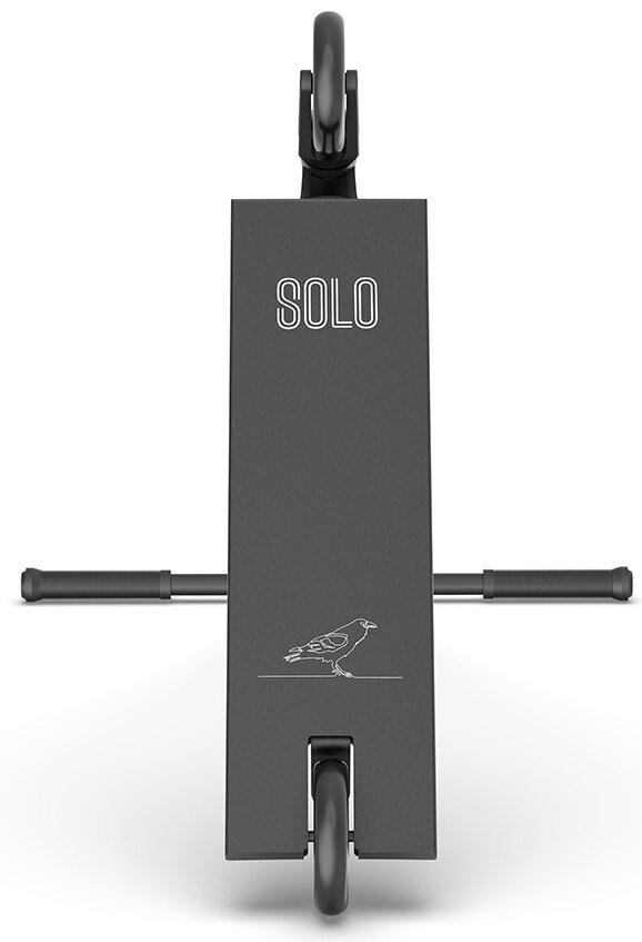 Оригинальный трюковый самокат Vokul Solo 4 black. Тэшка. Т-образный руль. Трюковой самик. - фото 3 - id-p116349842