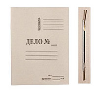 Папка-скоросшиватель картонная ДЕЛО, 260г/м2, немелованная, 20 шт
