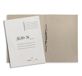 Папка-скоросшиватель картонная ДЕЛО, 220г/м2, немелованная, 20 шт