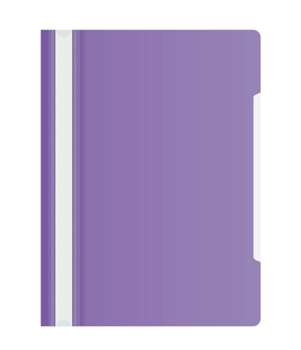 Папка-скоросшиватель Бюрократ, А4, 160 мкм, фиолетовая - фото 1 - id-p107645052