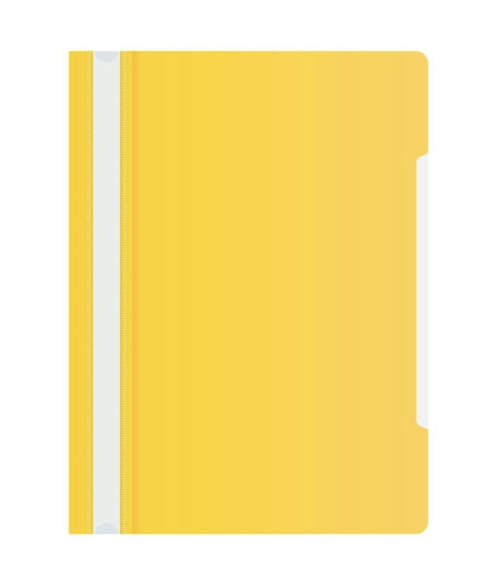Папка-скоросшиватель Бюрократ, А4, 160 мкм, желтая - фото 1 - id-p63802345