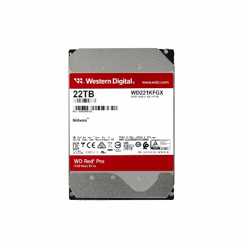 Жёсткий диск HDD 22 Tb SATA 6Gb/s Western Digital Red WD221KFGX