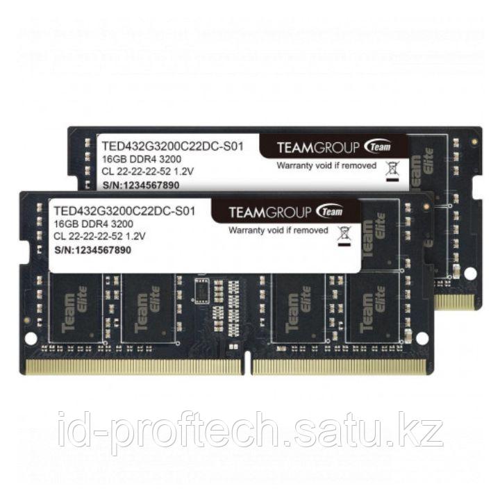 Оперативная память для ноутбука 32Gb DDR4 3200MHz GEIL SO-DIMM PC4-25600 GS432GB3200C22SC - фото 1 - id-p116359335