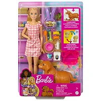 НАБОР ИГРОВОЙ BARBIE НОВОРОЖДЕННЫЕ ЩЕНКИ