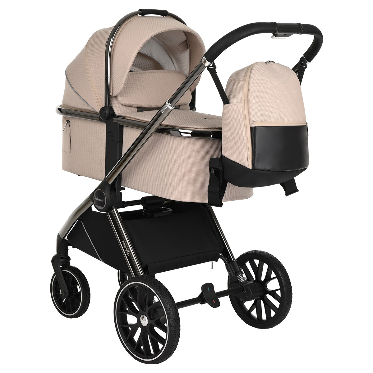 Коляска 2 в 1 Pituso Mayla Beige, фото 1
