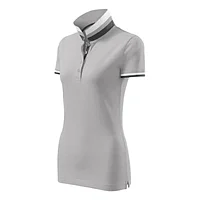 Malfini Collar Up W MLI-257A4 silver gray polo shirt