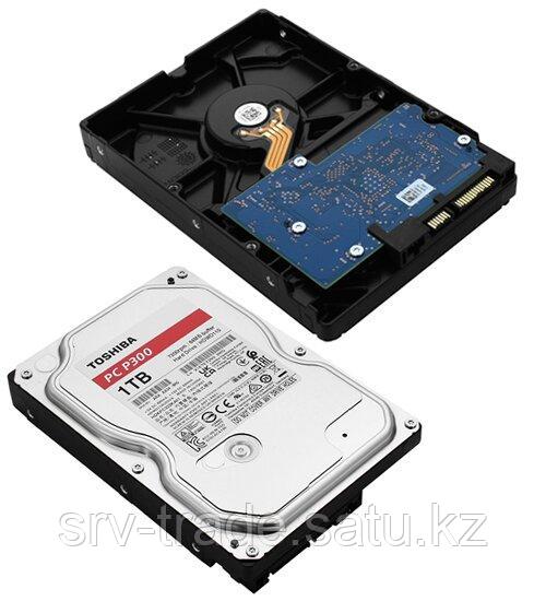 Жесткий диск Toshiba, HDWD110UZSVA, 1000 GBHDD SATA P300, 7200rpm, 64MB, SATA 6Gb/s, bulk - фото 1 - id-p116360913