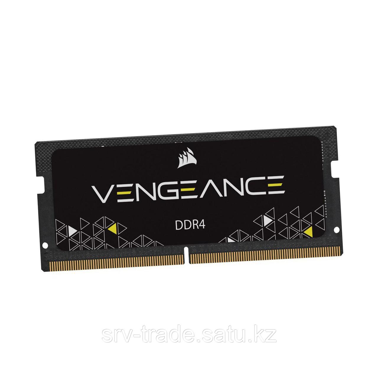 Модуль памяти для ноутбука, Corsair Vengeance, CMSX8GX4M1A3200C22, DDR4, 8 GBSO-DIMM 22-22-22-53 - фото 4 - id-p116360987