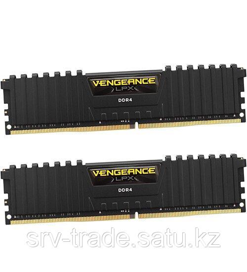 Комплект модулей памяти Corsair Vengeance LPX, CMK16GX4M2A2666C16, DDR4, 16 GB, blackDIMM kit - фото 1 - id-p116361005