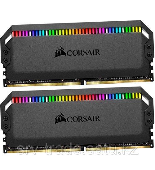 Комплект модулей памяти Corsair Dominator Platinum RGB, CMT16GX4M2E3200C16, DDR4, 16 GB, blackDIMM kit - фото 1 - id-p116361071