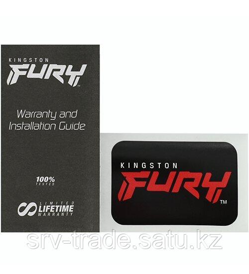Модуль памяти Kingston Fury Renegade Silver RGB, KF564C32RSA-24, DDR5, 24 GBDIMM CL32 - фото 3 - id-p116361136