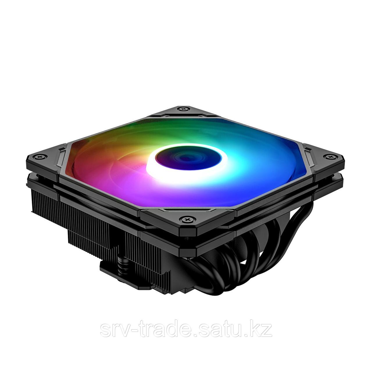 Система охлаждения ID-Cooling IS-55 ARGBCooler for S1700/1200/115x/AMD, 125W, 12cm fan, 500-2000rpm, 54.6CFM, - фото 4 - id-p116361209