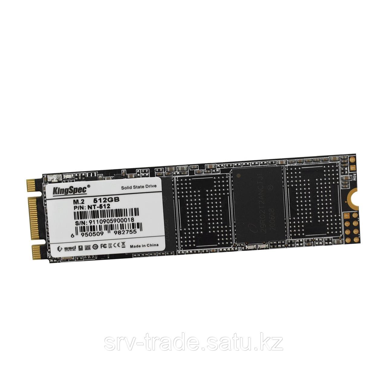 Твердотельный накопитель SSD M.2 SATA KingSpec NT-512 2280, 512 GBSATA 6Gb/s - фото 4 - id-p116361257